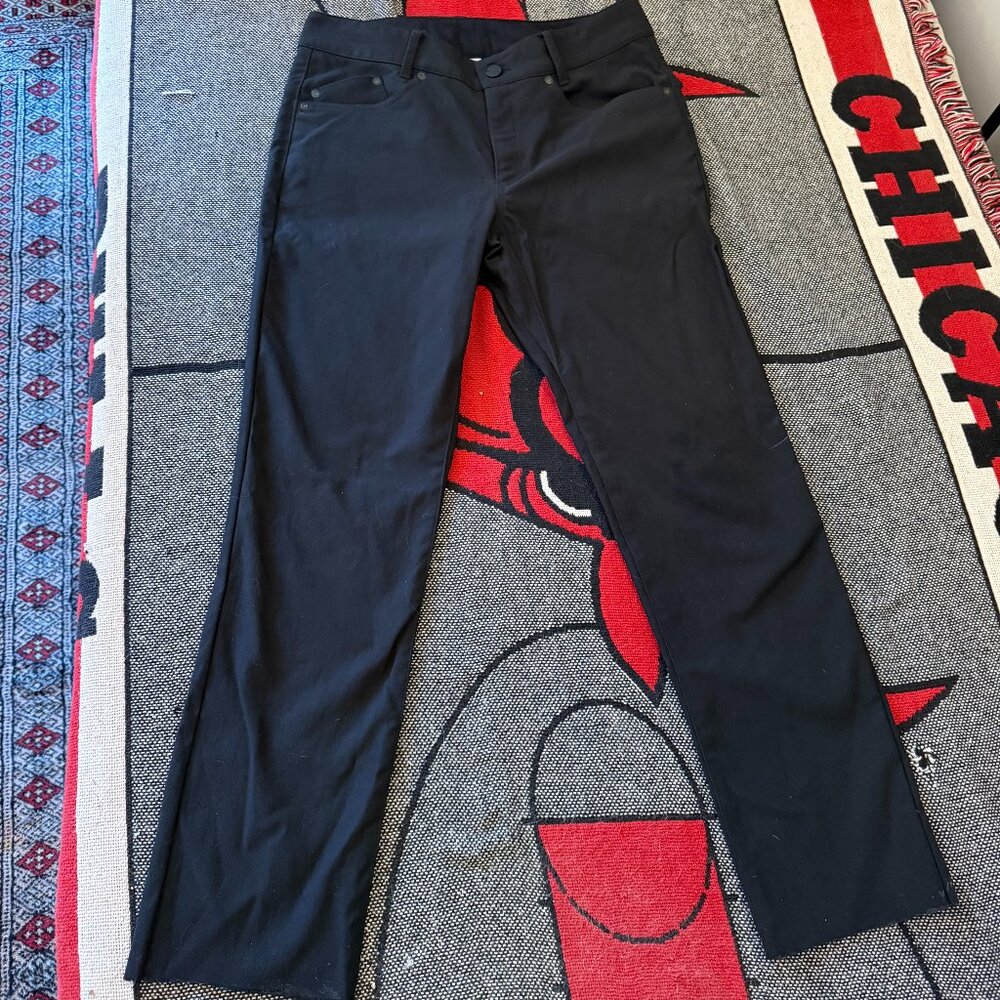 OUTLIER Soft Dungarees Black Size 29